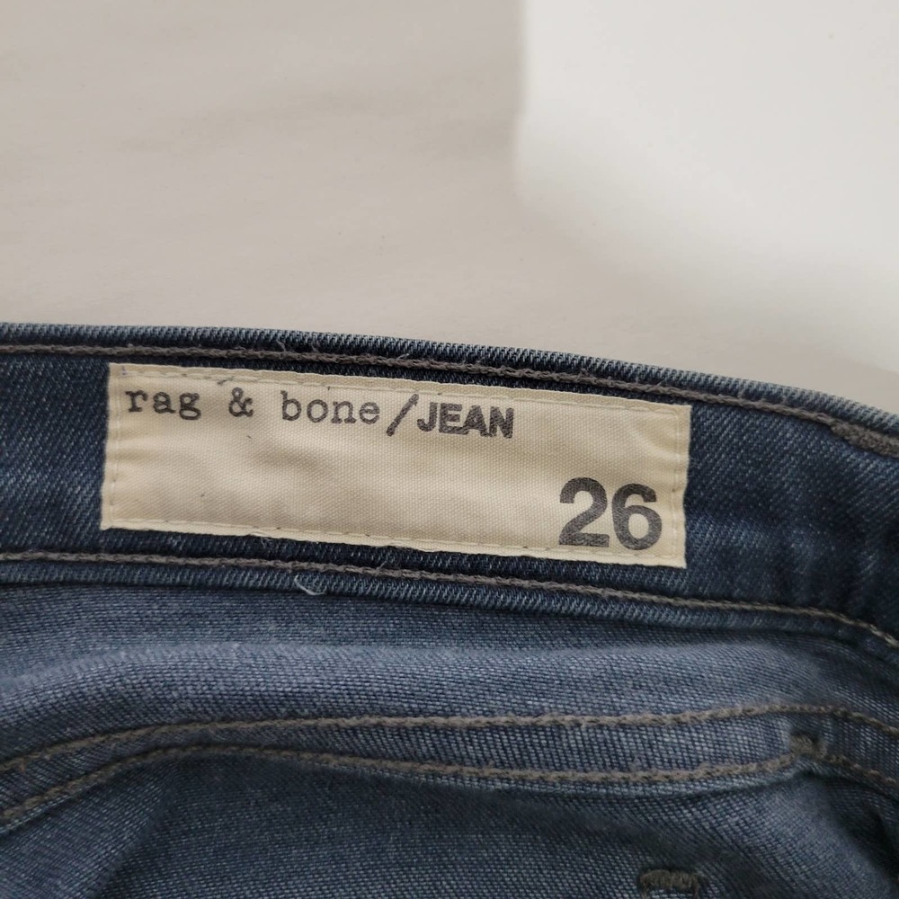 Rag & Bone 'Loreto' Skinny Dark Wash Jeans - Picture 10 of 13